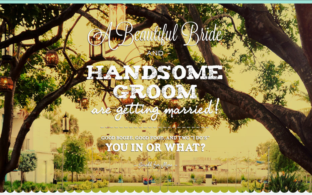Srofe Wedding Site