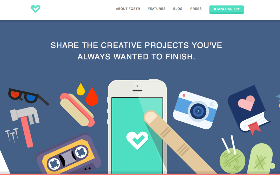 Fostr One Page App