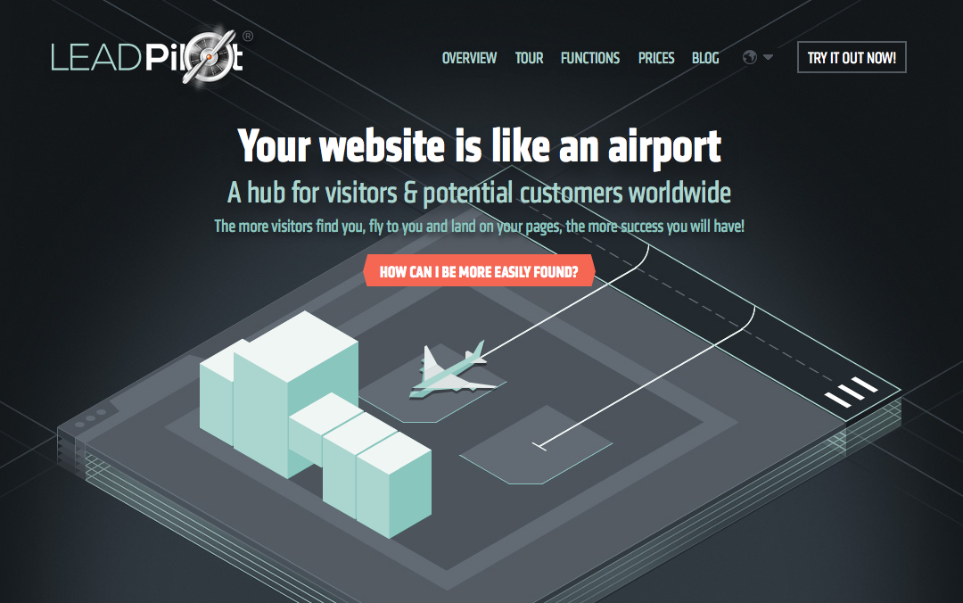 LeadPilot One Page Site