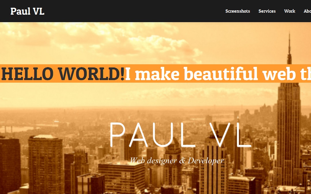 Paul vl Portfolio