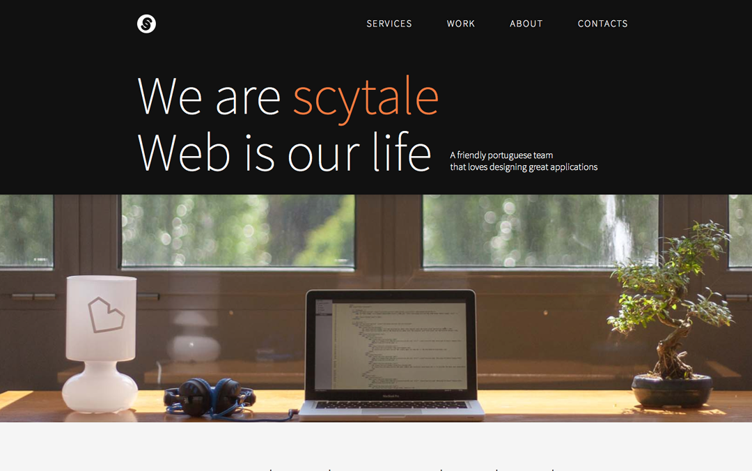 Scytale single page website