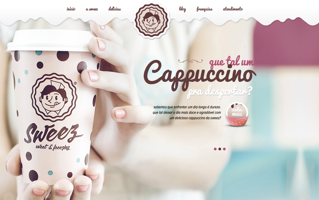 Sweez single page website