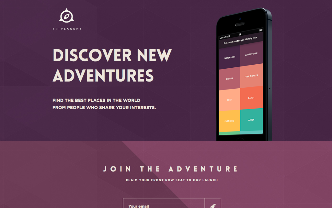 TriplAgent One Page Site