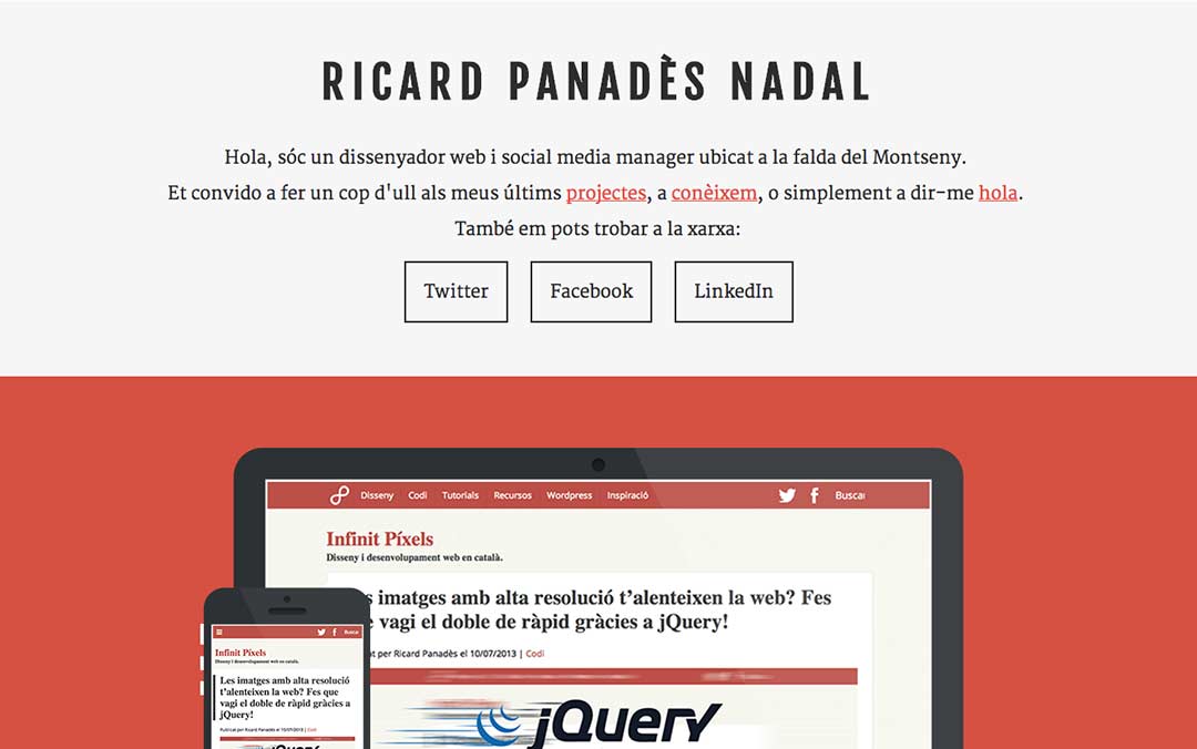 Ricard Panadès Portfolio