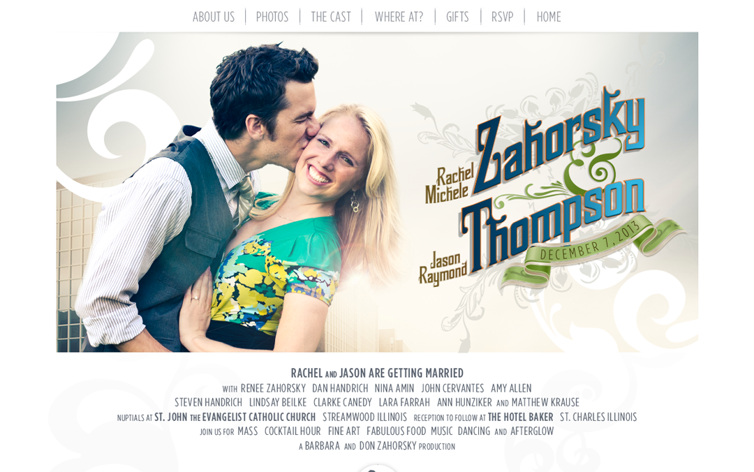 Rachel and Jason Wedding Site