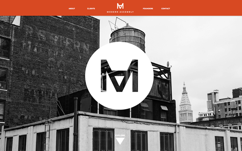one page portfolio