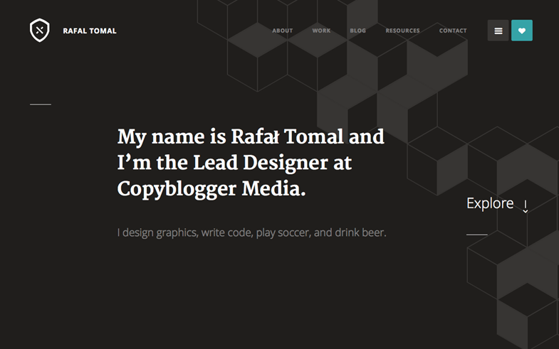 one pager by Rafal Tomal