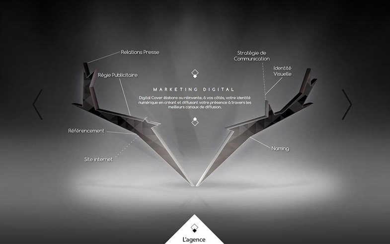 digital cover website